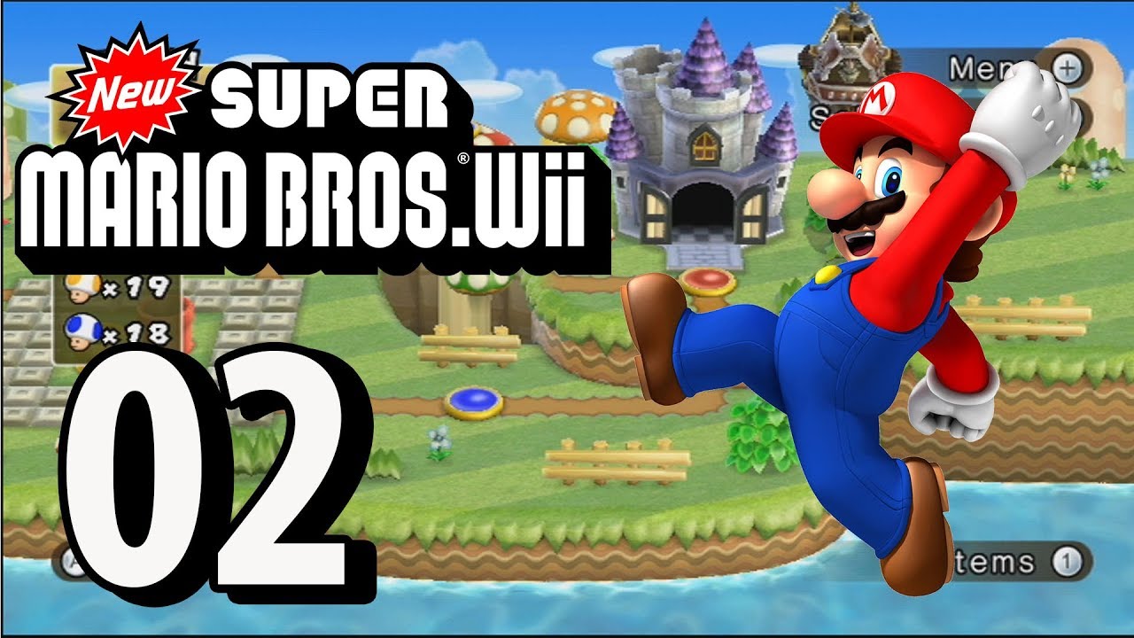 New Super Mario Bros. Wii - Part 2 (4 Player, 2018)