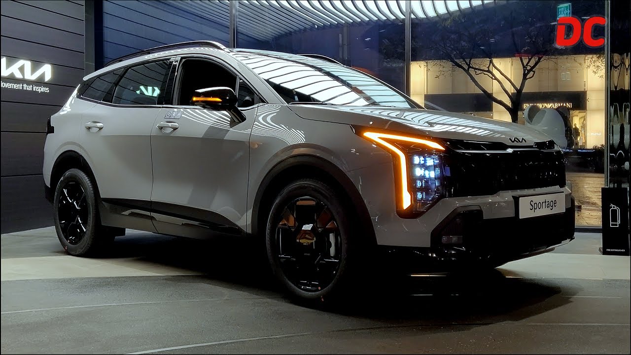 2025 KIA Sportage 1.6T X-Line Facelift, Wolf Gray : 4K Exterior & Interior Detail Cut #DCUT