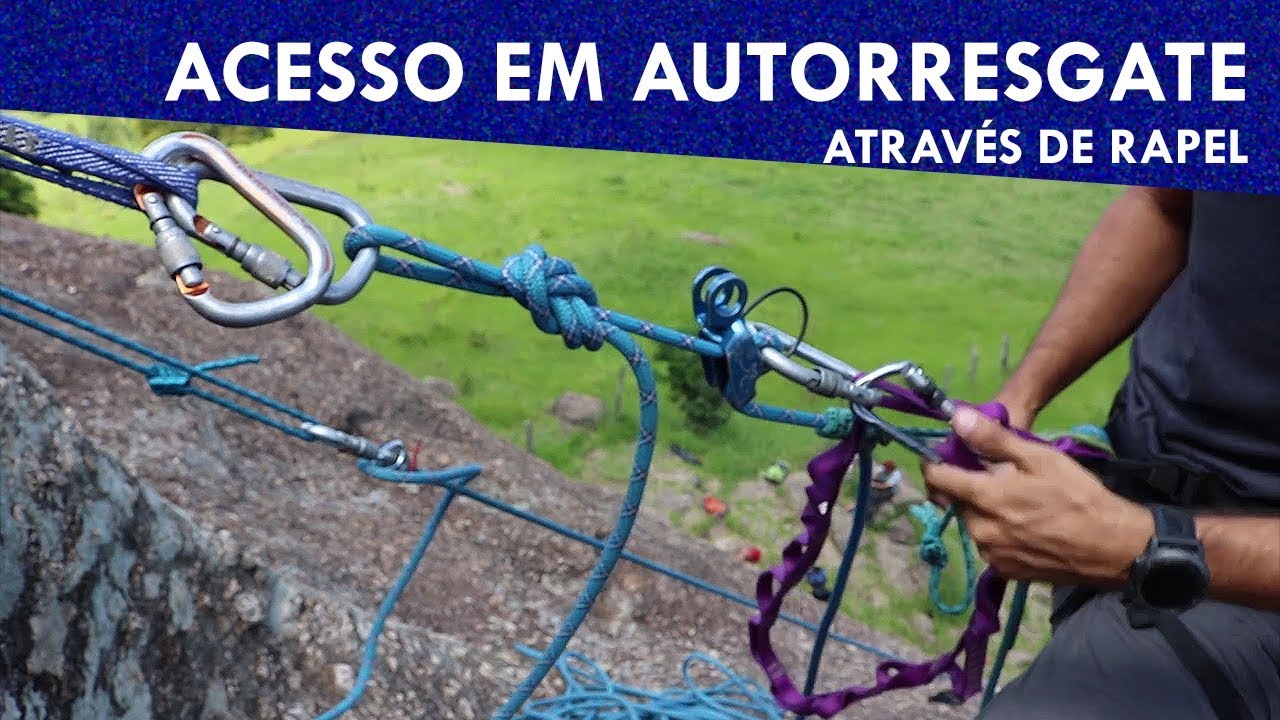 Autorresgate - Acesso através de rapel (como fazer)