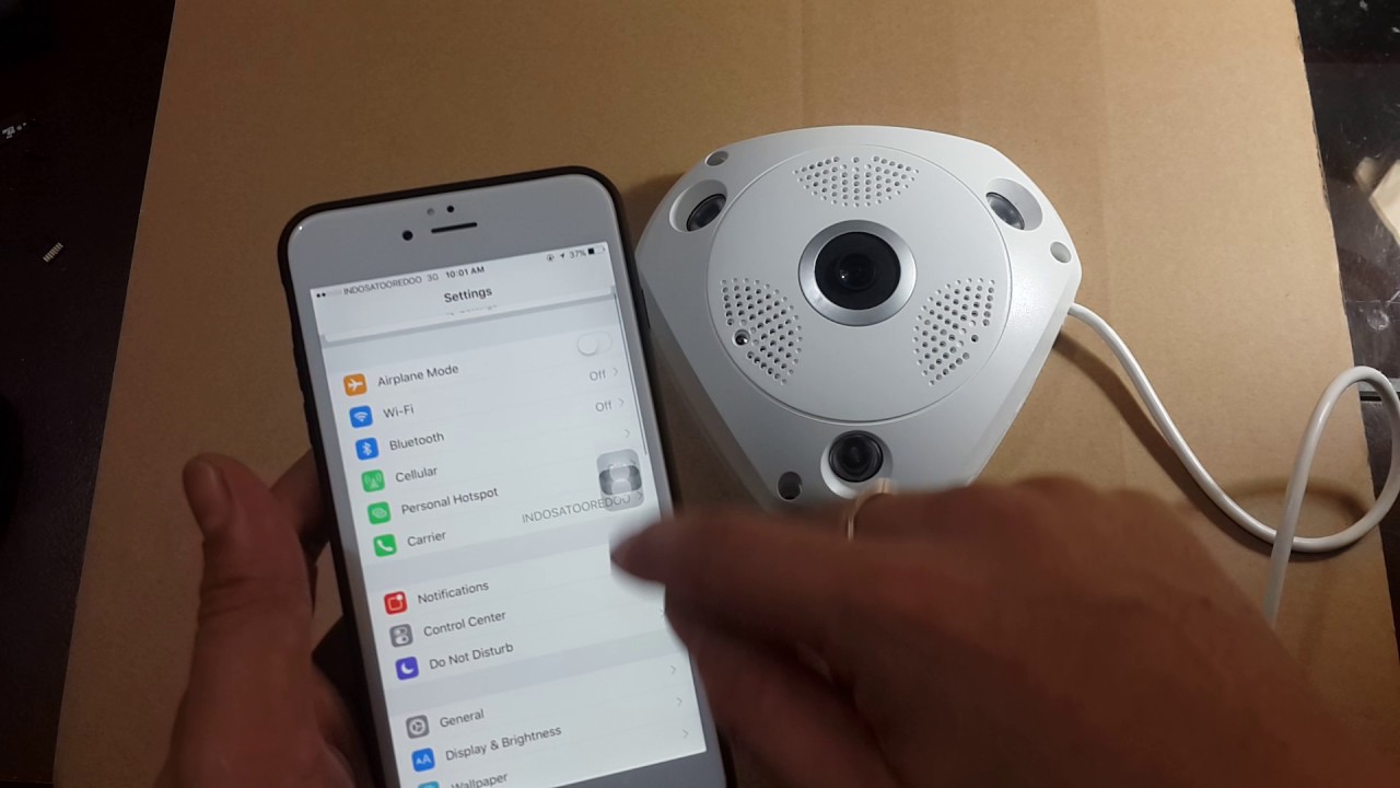 VR CAM 360 PANORAMIC CAMERA,CARA PENYAMBUNGAN DAN ISI PERLENGKAPAN ACC