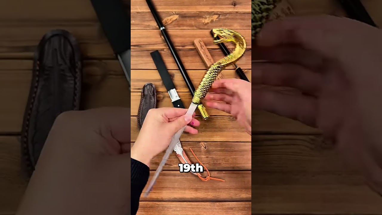The Hidden Blade Inside a Gentleman&rsquo;s Cane