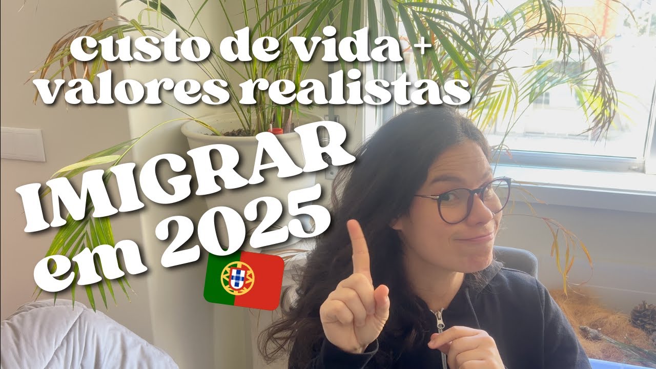 CUSTO DE VIDA EM PORTUGAL 2025 🇵🇹 VANTAGENS E DESVANTAGENS (meus valores reais