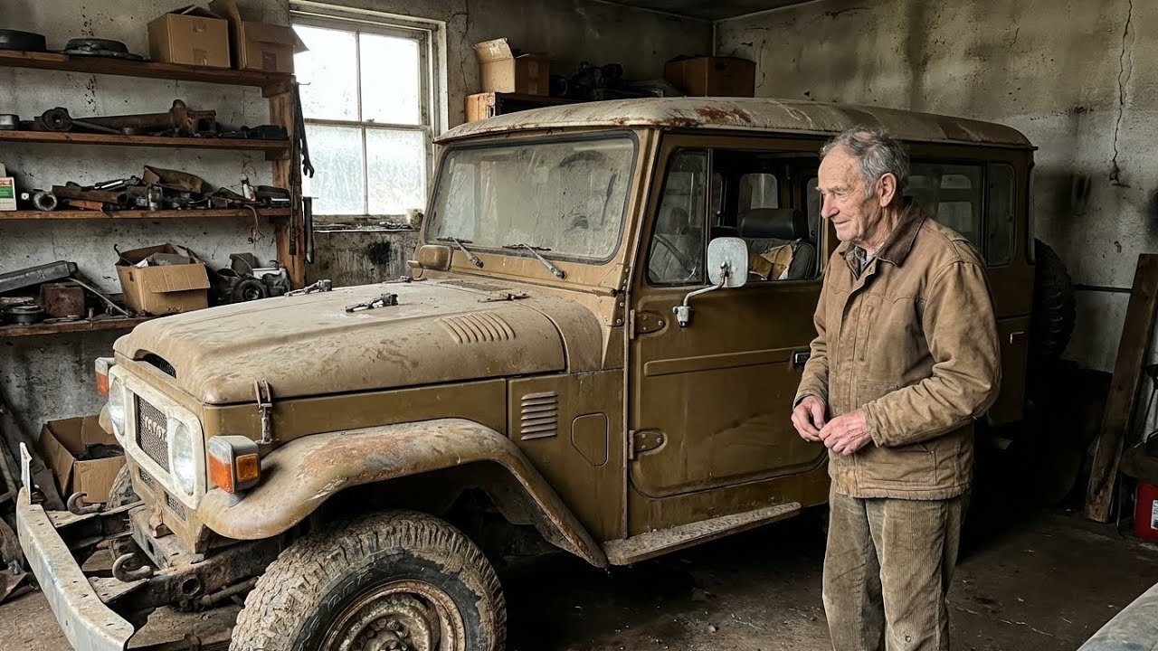 An Old Man’s Request — Restoring a Forgotten Toyota Land Cruiser FJ40 (ASMR)
