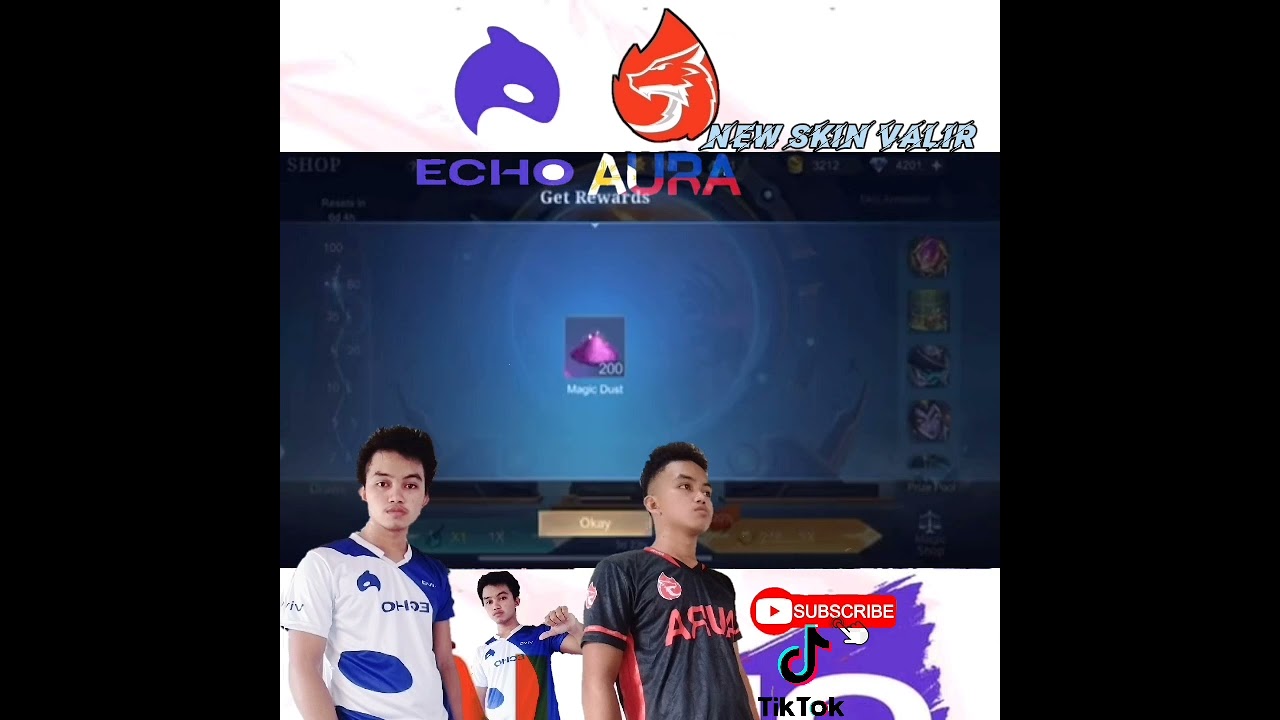 New skin Valir legends #mlbb #Echoloud AURA philippines