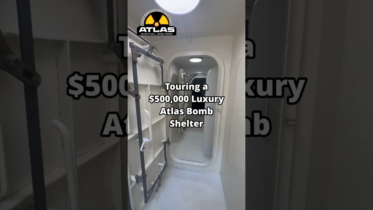 Новое роскошное бомбоубежище за 500 000 долларов #бомбоубежище #бункер #судныйдень #выживание #уб...