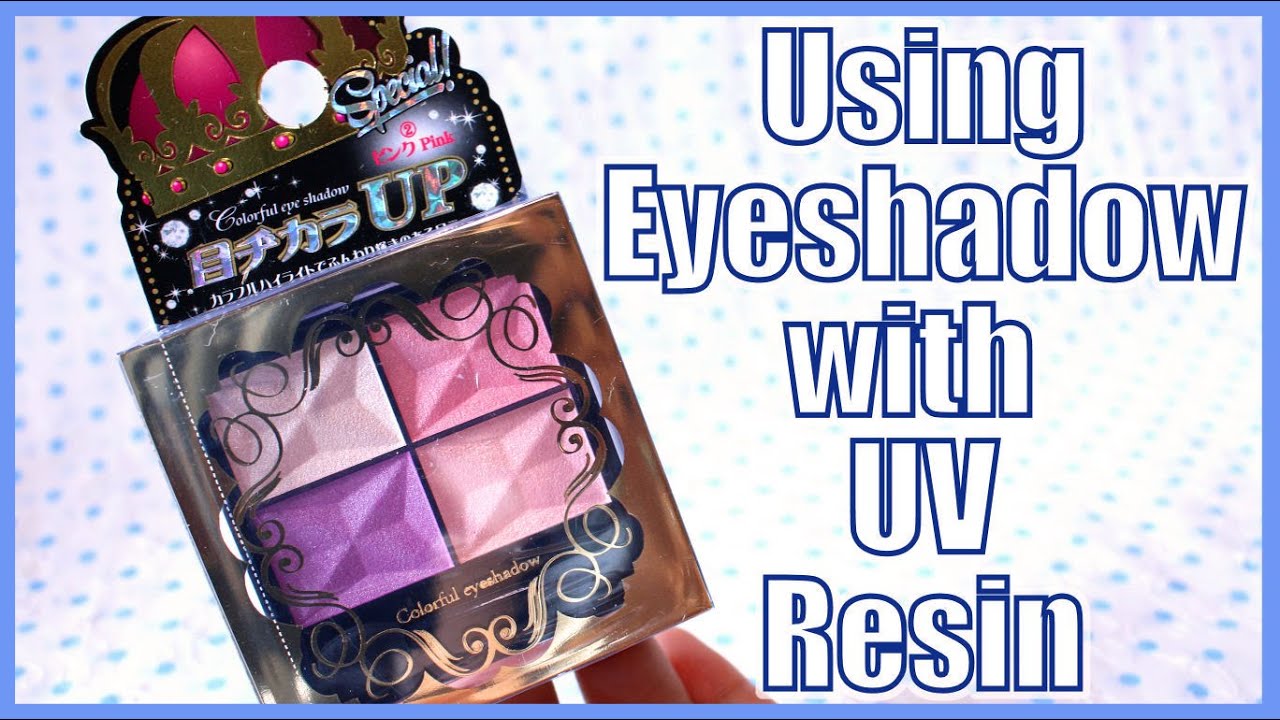 [DIY Experiment] Daiso Eyeshadow for Resin