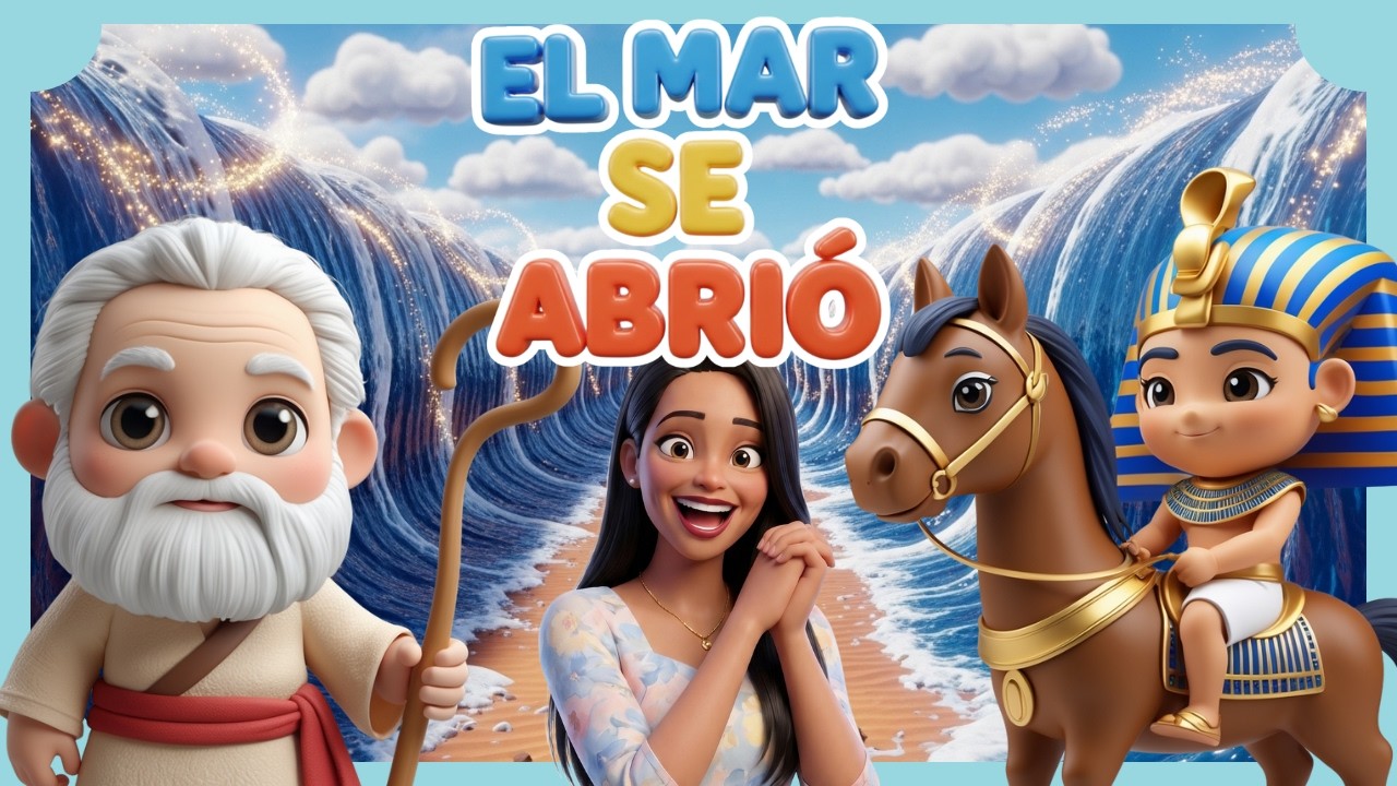 ¡Mira el Milagro de Moisés! La Pandilla del Reino Kids | (Historia Bíblica)