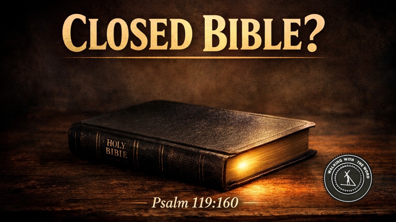 “When the Bible Is Closed, Truth Is Silent”