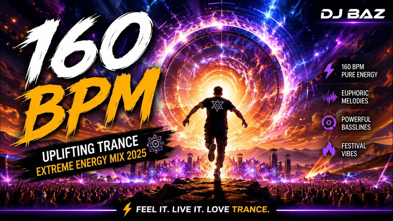 🚀 High BPM Uplifting Trance 150–160 | Extreme Energy Mix 2025