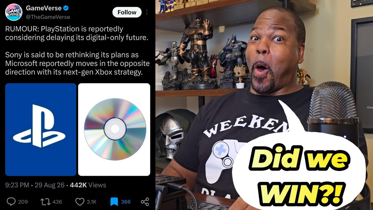 Sony Reversing It's Decision on KILLING PHYSICAL GAMES?!