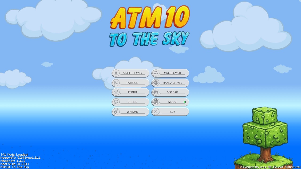Lets Play EP: 1 getting started! All The Mods 10 To The sky