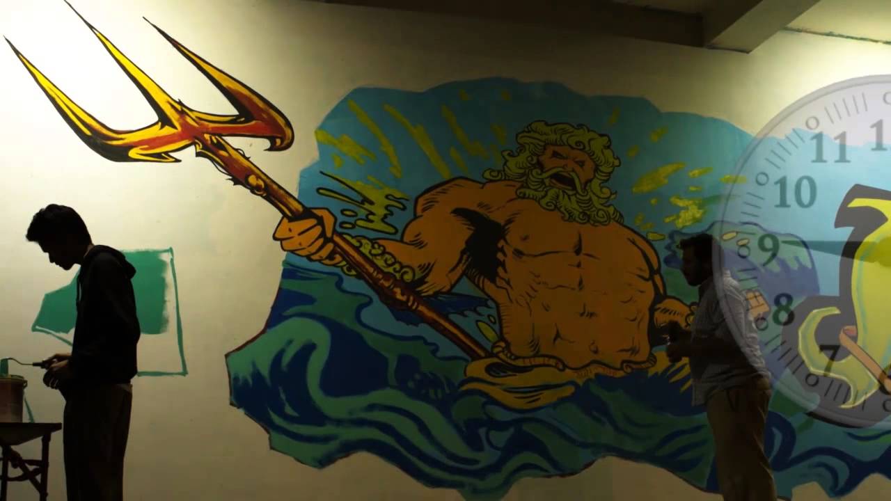 The Graffiti Wall | Time Lapse |  Alcheringa Atlantis (2014)
