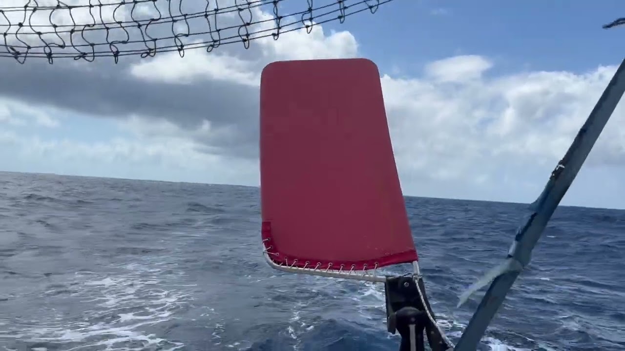 Pacific Crossing South of the equator.