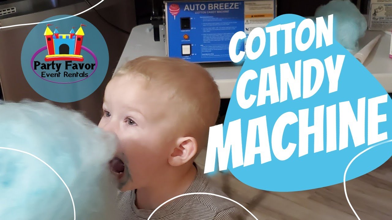 How to make Cotton Candy with a Gold Medal Auto Breeze Machine Tutorial