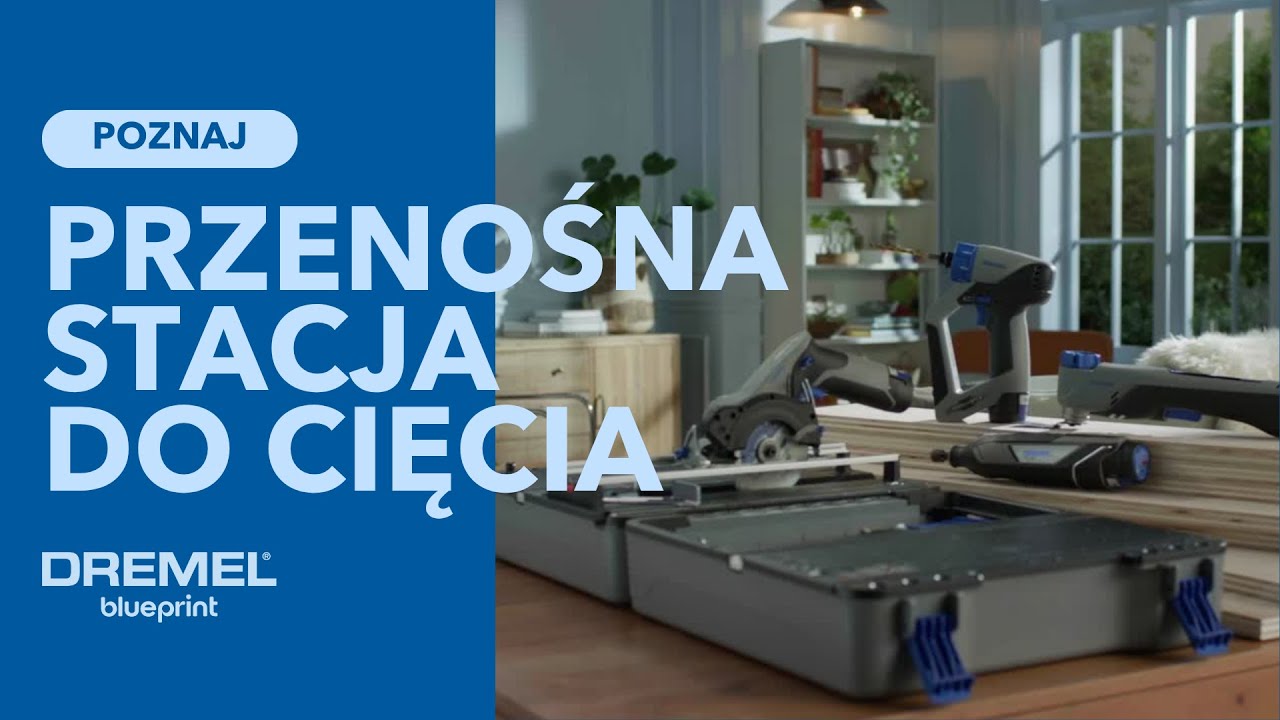 Poznaj Przenośną Stację do Cięcia Dremel BluePrint