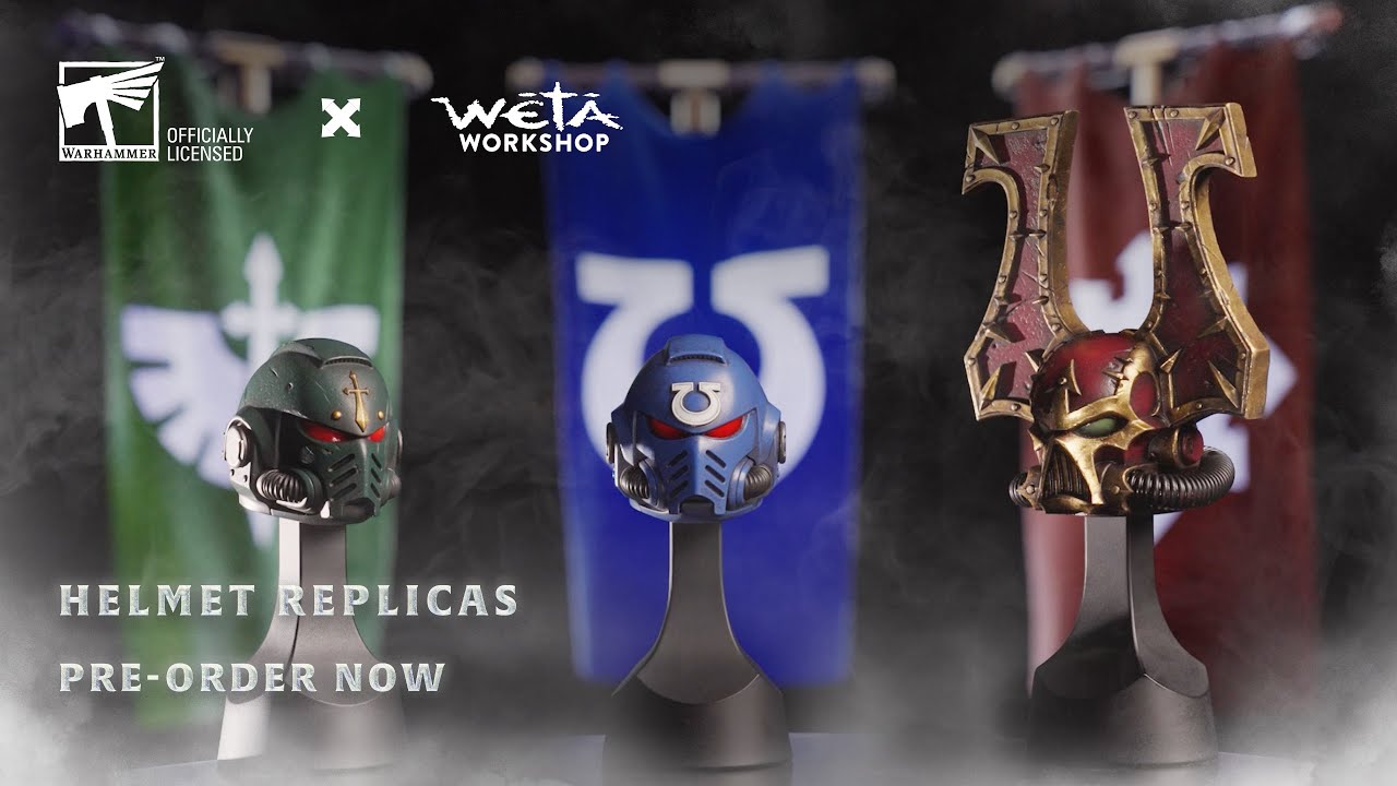 Wētā Workshop x Warhammer 40,000 Replica Helmets Pre-order