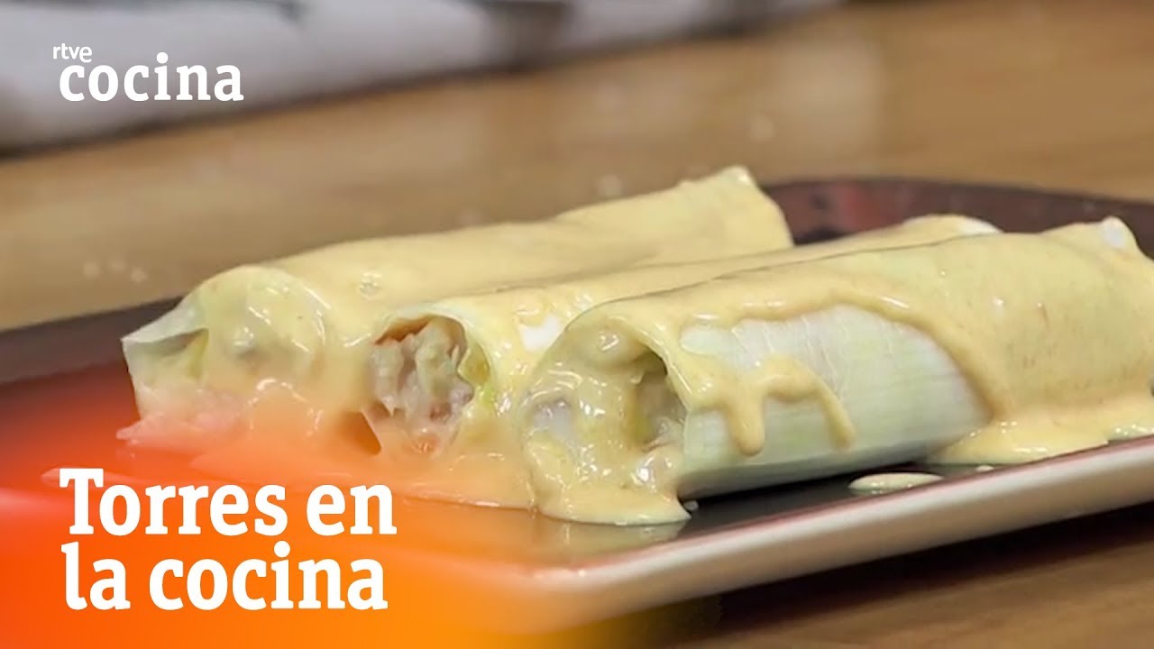 Canelones de cabracho - Torres en la Cocina | RTVE Cocina