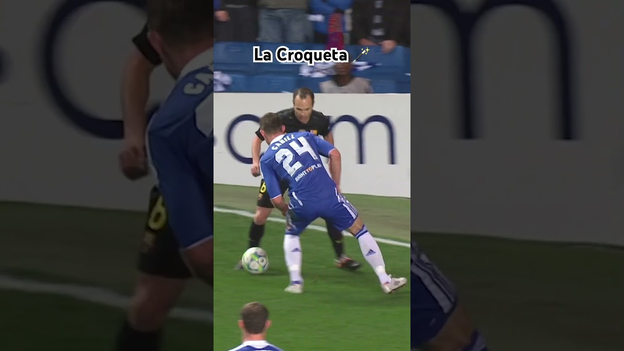 Iniesta&rsquo;s signature move 🪄