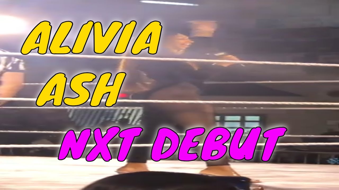ALIVIA ASH WWE NXT DEBUT HOUSE SHOW #nxt  #aliviakristen 7/22/23