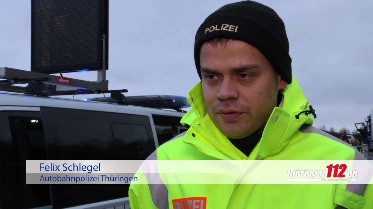 Sattelzug kollidiert mit vorausfahrenden LKW auf der A 4 bei Mellingen