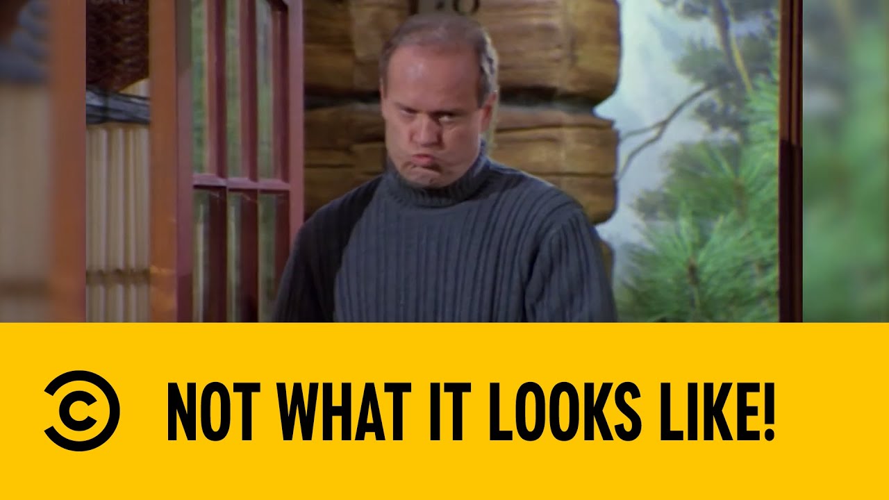 Not What It Looks Like! | Frasier | Comedy Central Africa