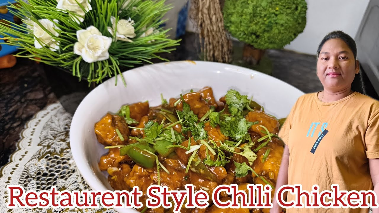 Restaurent Style Chill Chicken So Delicious & Testy||Usha,s Santhali Kitchen