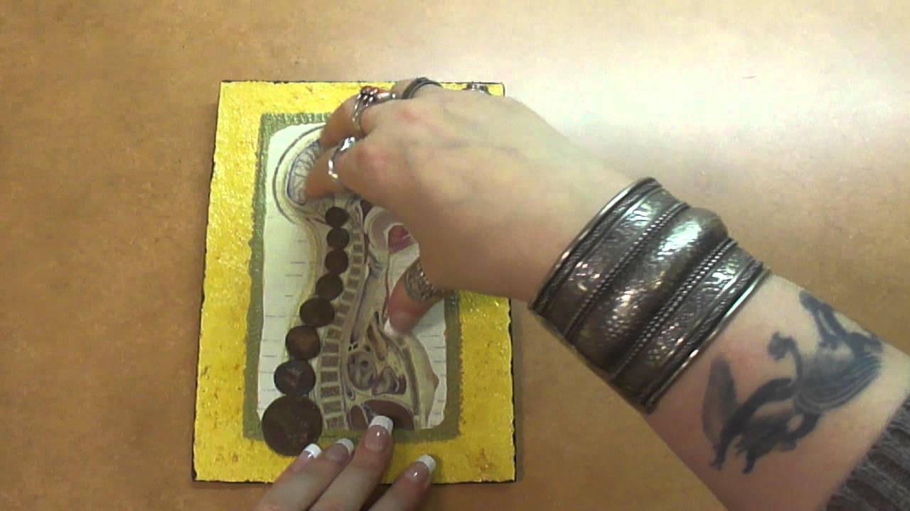 Tapping & scratching #5- asmr/ relaxation- Handmade Tarot Cards 2