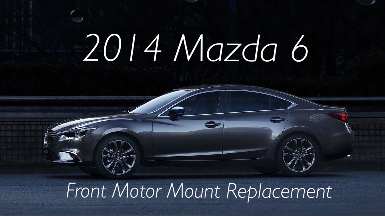 Замена передней опоры двигателя Mazda 6/CX-5 2014-2020