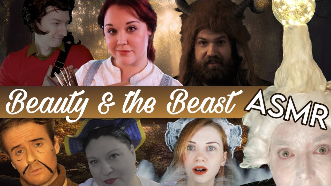 ASMR Beauty and the Beast Movie The Book of ASMR English Roleplay Collaboration