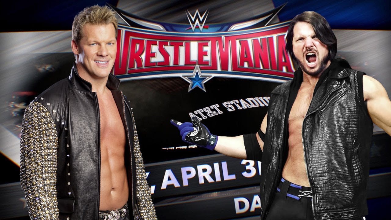 WWE 2K16 PC - Chris Jericho vs AJ Styles - Wrestlemania