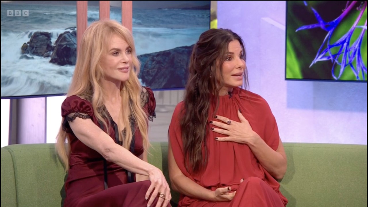 Sandra Bullock and Nicole Kidman (The One Show)