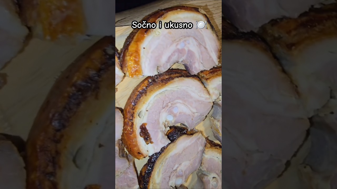 Sočna i ukusna rolovana prasetina 🍽 | Moj dana&scaron;nju meni 🍺