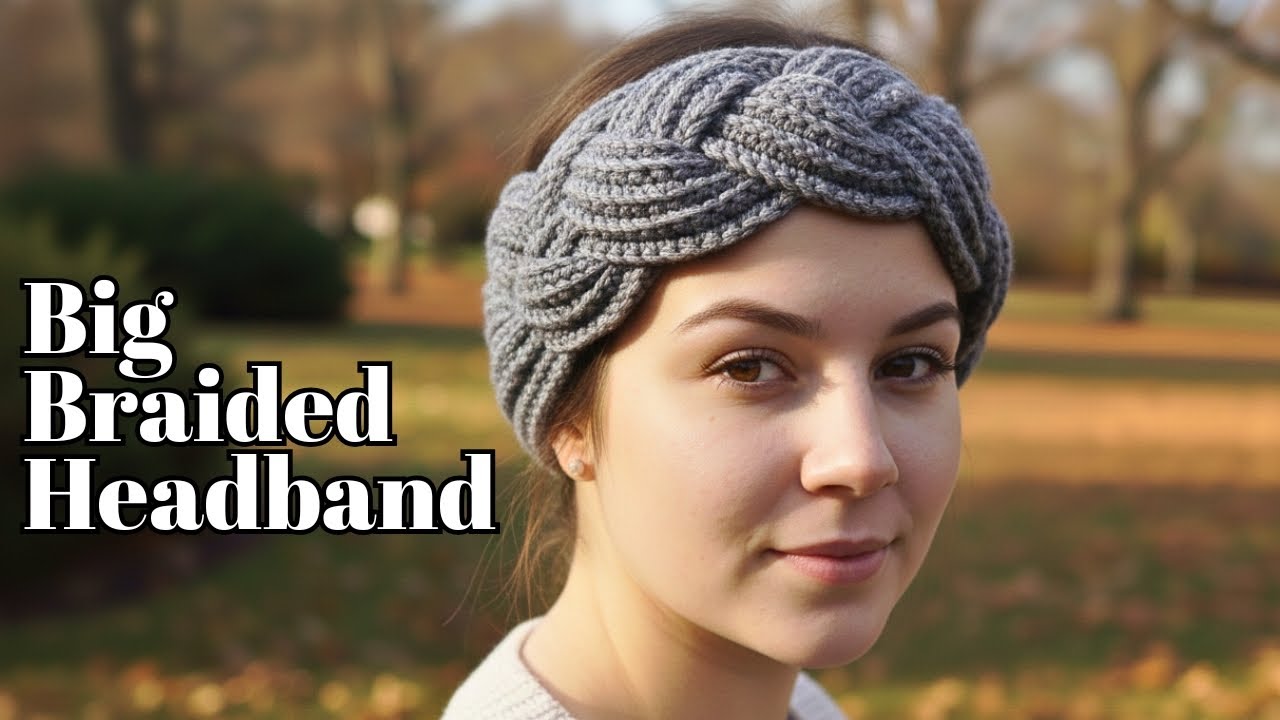 CHUNKY BRAIDED HEADBAND (Easy Tutorial for Beginners!)