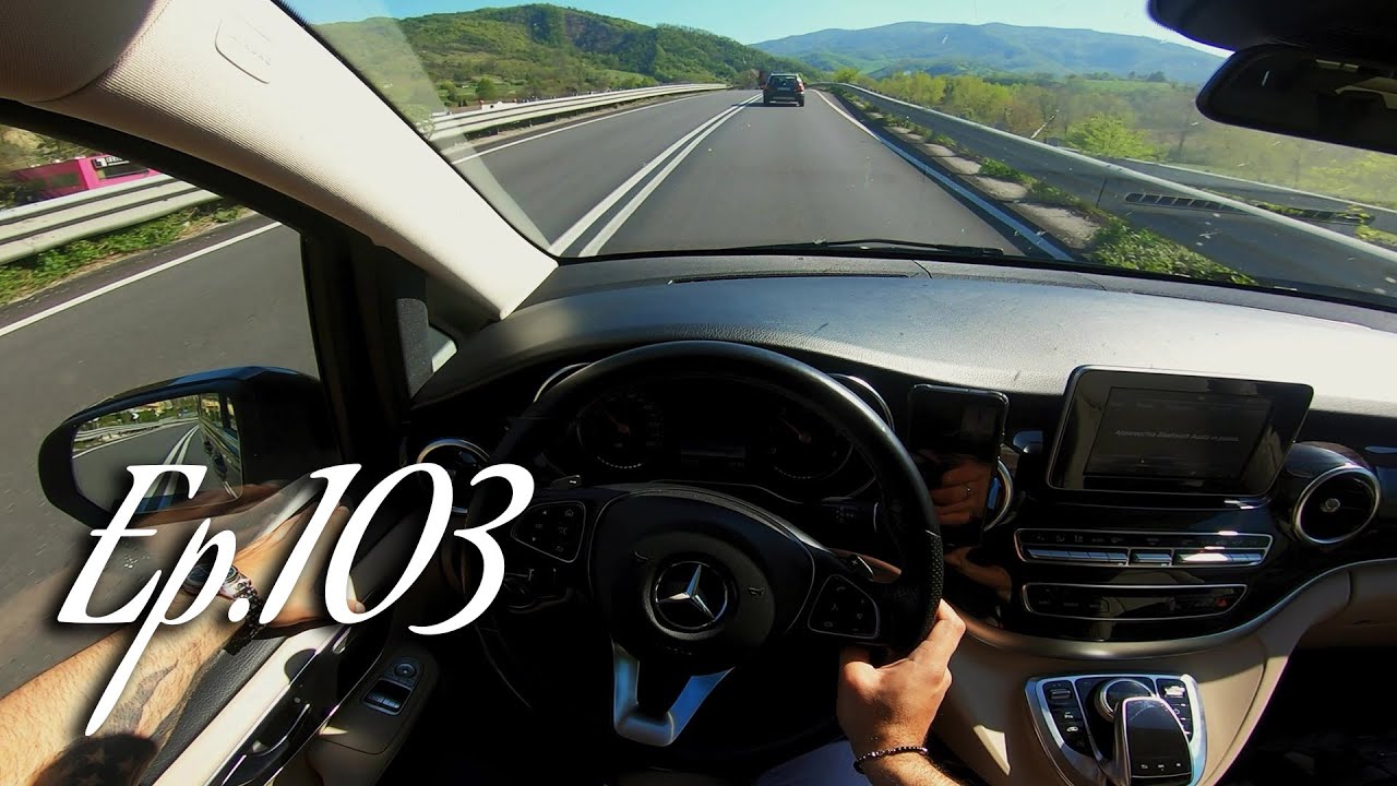 GoPro | W447 Mercedes V-Klasse V250d - Appennine vibes | POV Driving - Ep.103