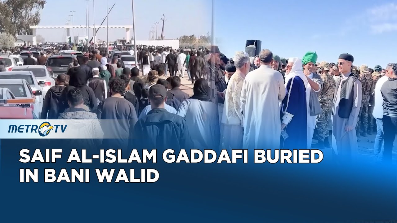Thousands of Mourners Attend Saif al Islam Gaddafi's Funeral