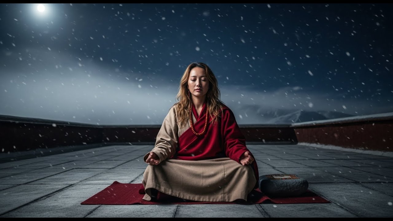 In The Embrace Of Himalayan Night Tibetan Meditation With Sacred Sounds For Healing And Sleep
