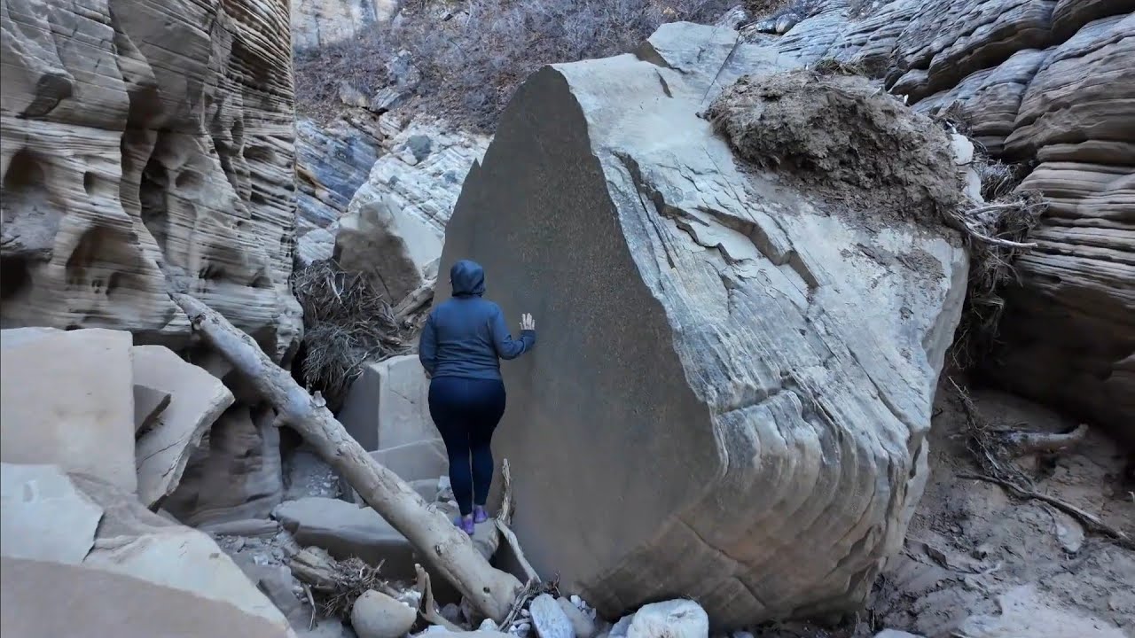 Exploring Two Slot Canyons Lick Wash & Willis Creek Both Are Dog Friendly In Utah