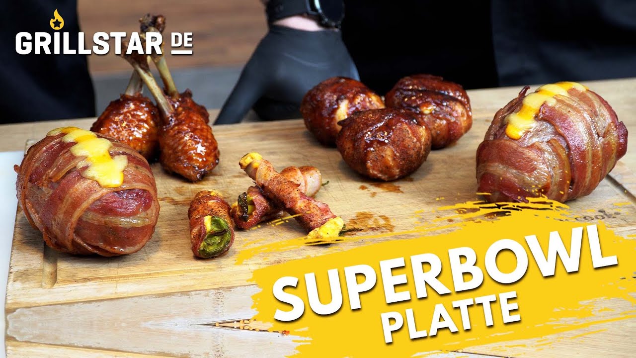 Grillrezepte für den Superbowl Abend 2022! Von und mit Big Mike!