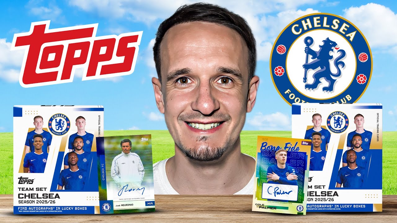 Opening 2 Topps Chelsea 2025/26 Team Sets! 