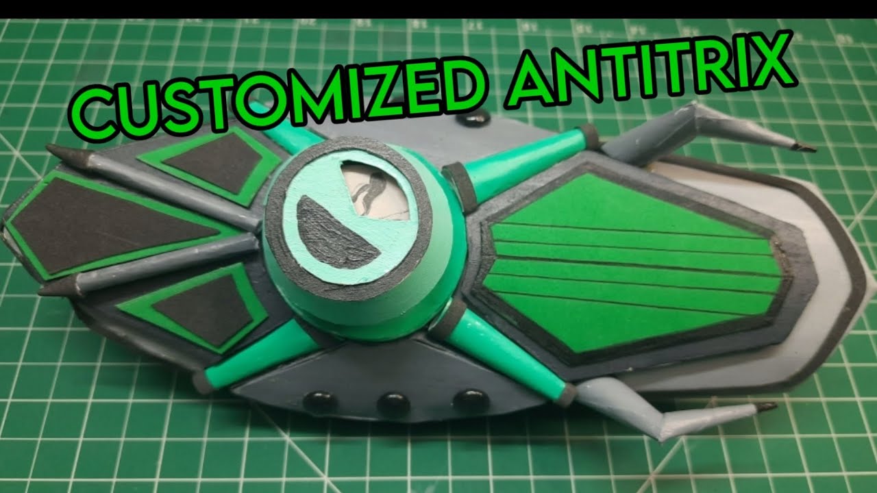 CUSTOMIZED ANTITRIX! How to make a customized Antitrix DIY