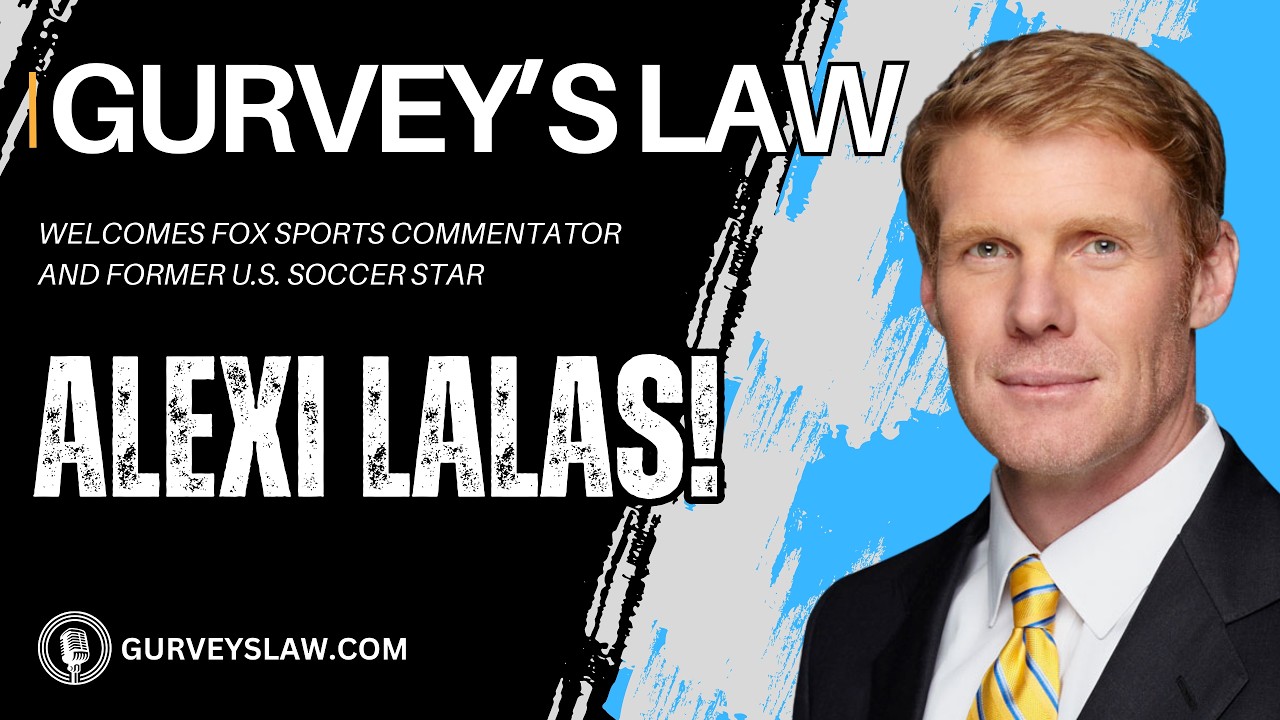 FOX Sports Commentator and Former USA Soccer Star Alexi Lalas!