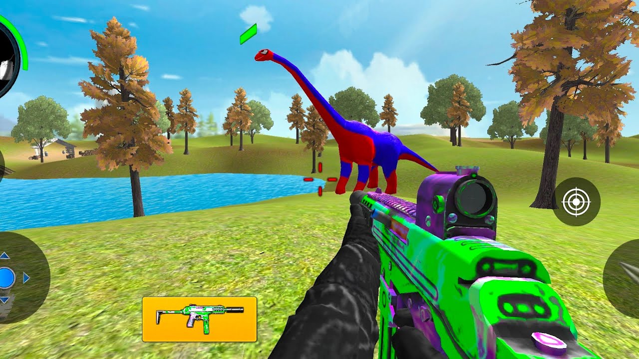 Wild Animal Hunter 3D - Dinosaur Hunter Game - Android Gameplay #335