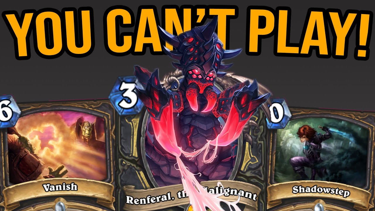 Making Hearthstone ACTUALLY Unplayable
