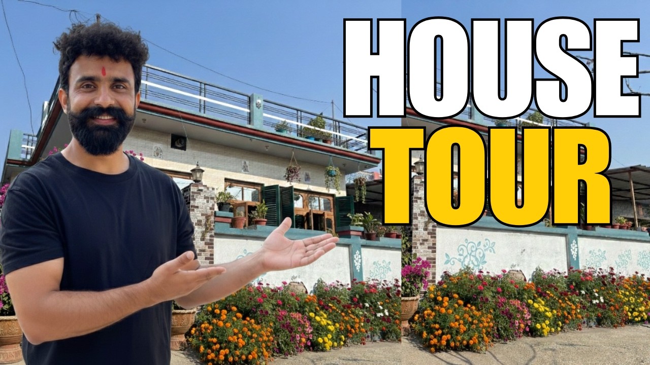 Full House Tour | गाँव se 15 years Pehle Shift hue | Home Tour | Paonta Sahib, Himachal #dailyvlog