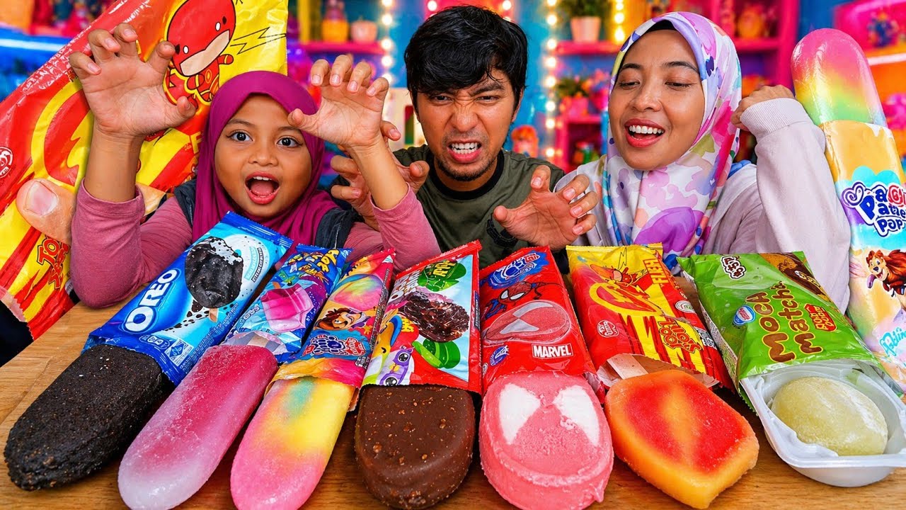 7X ICE CREAM PARTY! SUPERHERO, RAINBOW, CHOCOLATE, MOCHI MATCHA