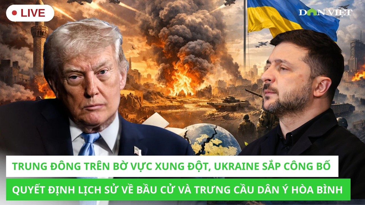 Thời Sự Quốc Tế Ngày 12/2: Ukraine sắp công bố quyết định lịch sử về bầu cử