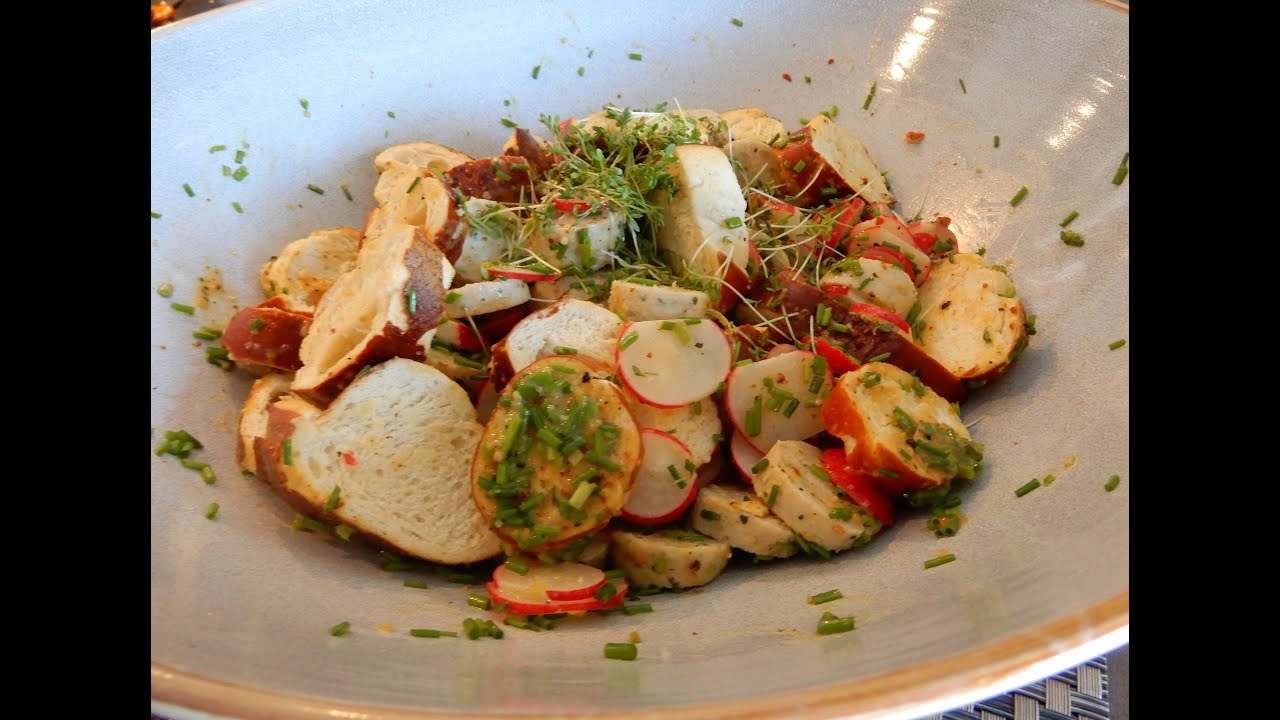 Brotsalat nach Bayern Art