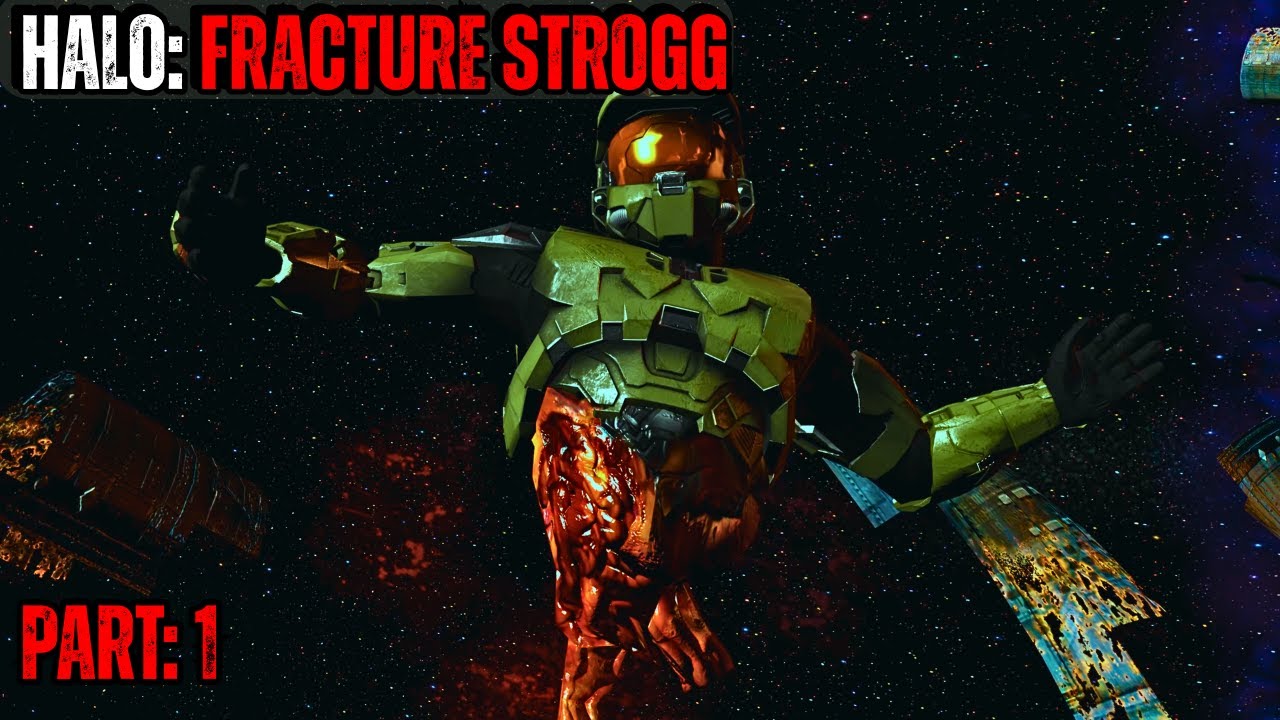 Completely New Halo UNSC Campaign! | Halo: Fracture Strogg - Part :1 (Quake 4 Campaign Mod)