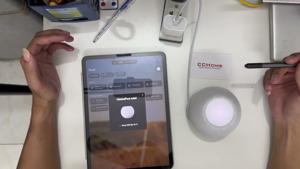 hướng dẫn cấu hình homepod mini - apple homekit