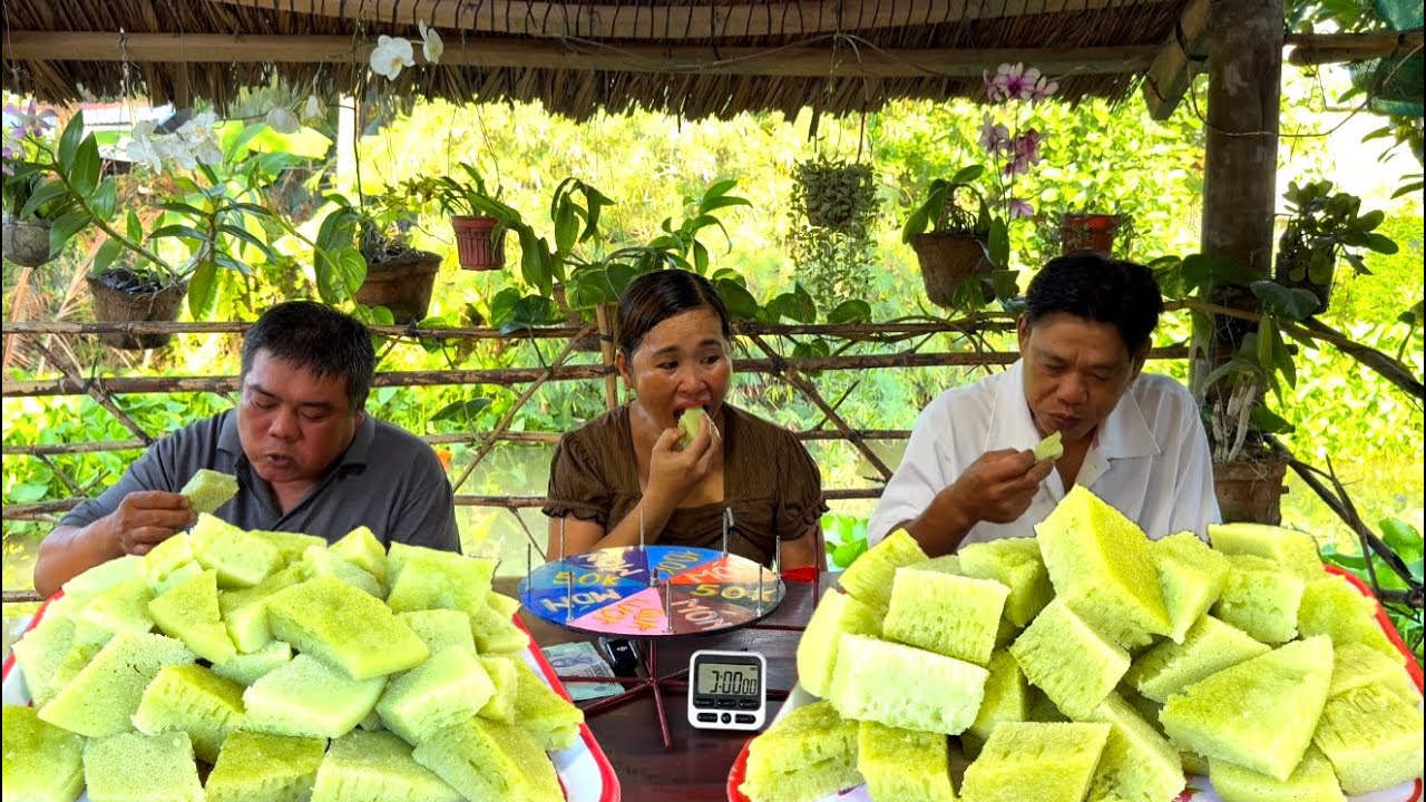 Quay Thưởng - Cuối Cùng Ngừng Ăn BÁNH BÒ RỄ TRE Được 4Tr (Cái Kết Quá Bất Ngờ ) | ATN
